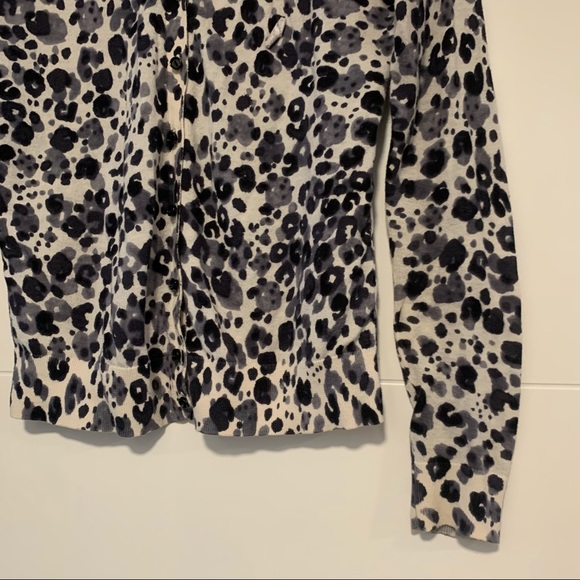 Loft, Ann Taylor | Patterned Cardigan Sweater - Picture 4 of 13